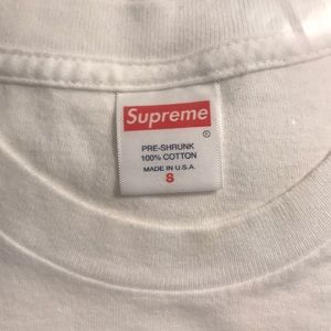 Supreme Tops - Supreme akaria deadstock(unopened) small tee Supreme Tops - Supreme akaria deadstock(unopened) small tee